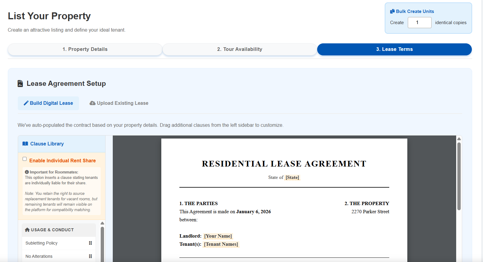 CohabiSafe Landlord Portal Demo